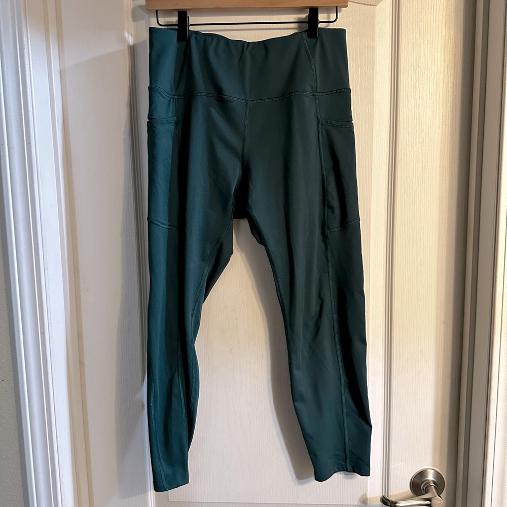 Apana Teal Leggings